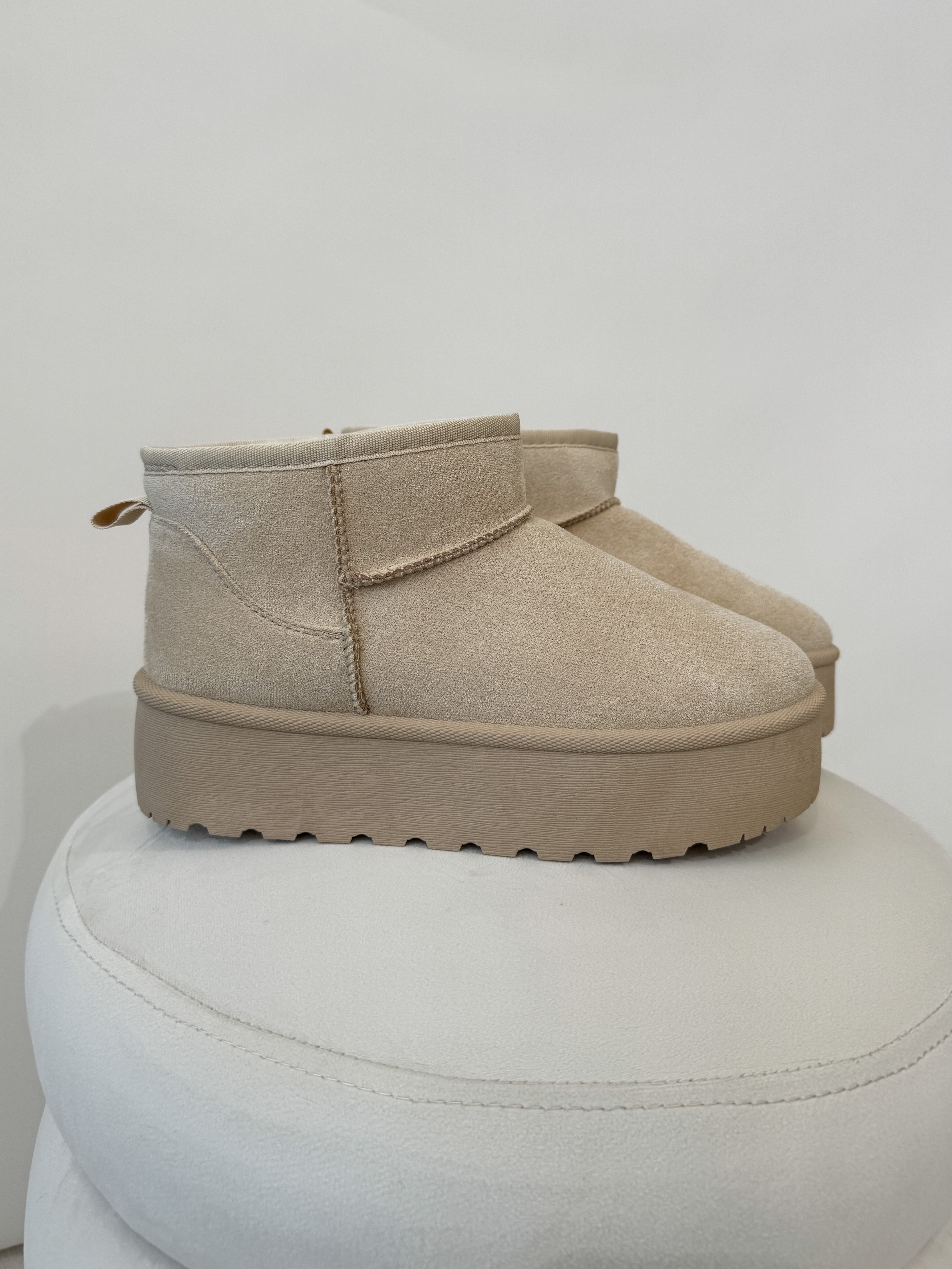 "Quebec" Plateau Boots - sand