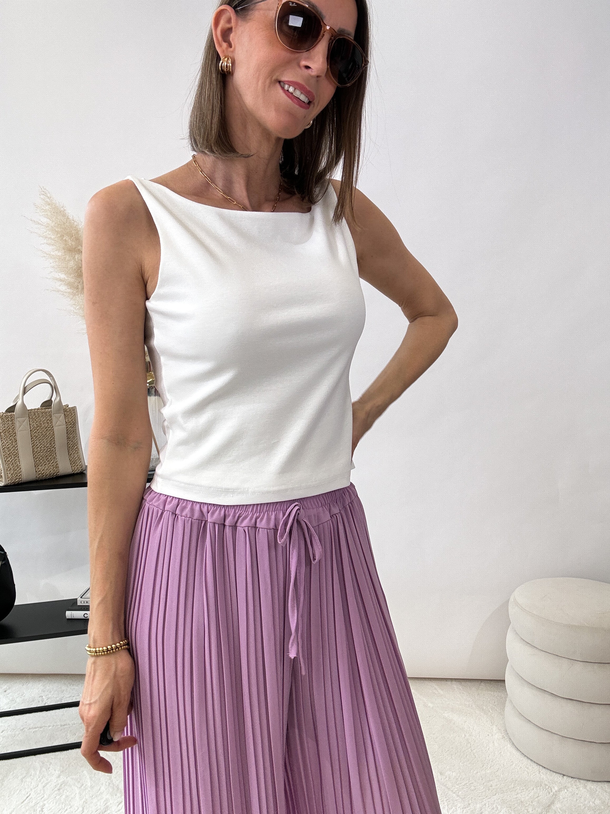 "Venezia 2.0" weiches Top - weiß