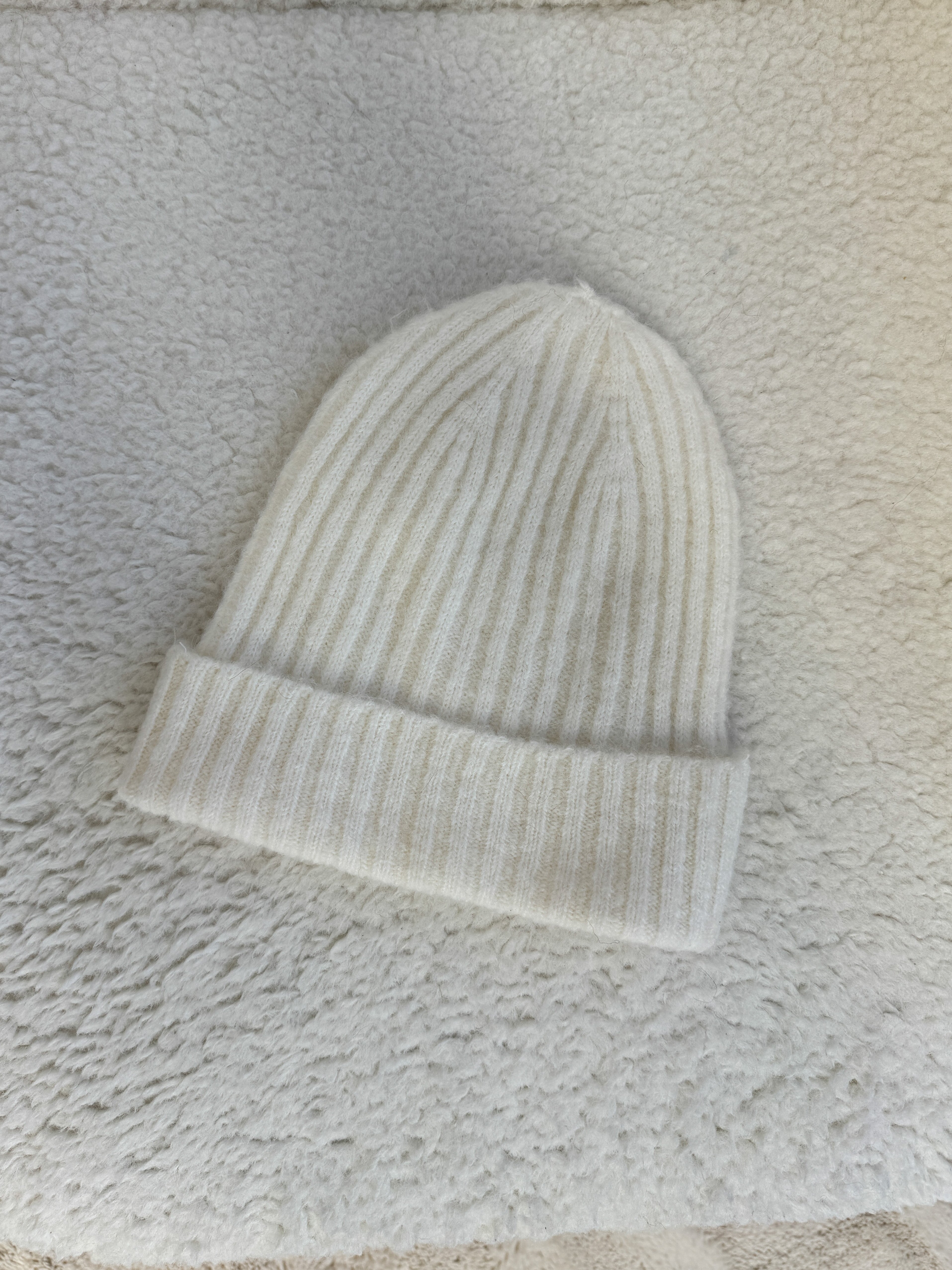"Cozy Hat" kuschelige Mütze - creme