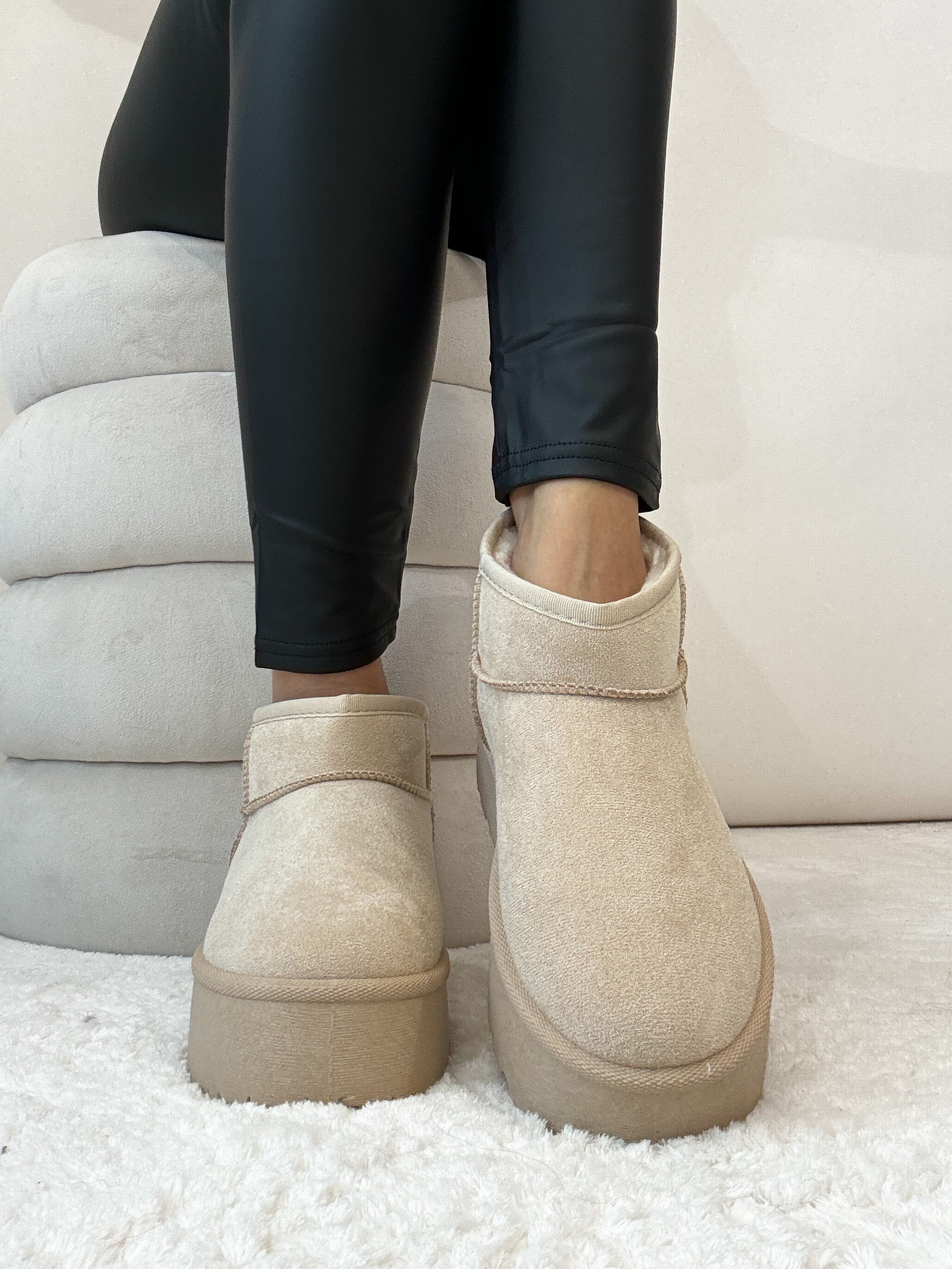 "Quebec" Plateau Boots - sand