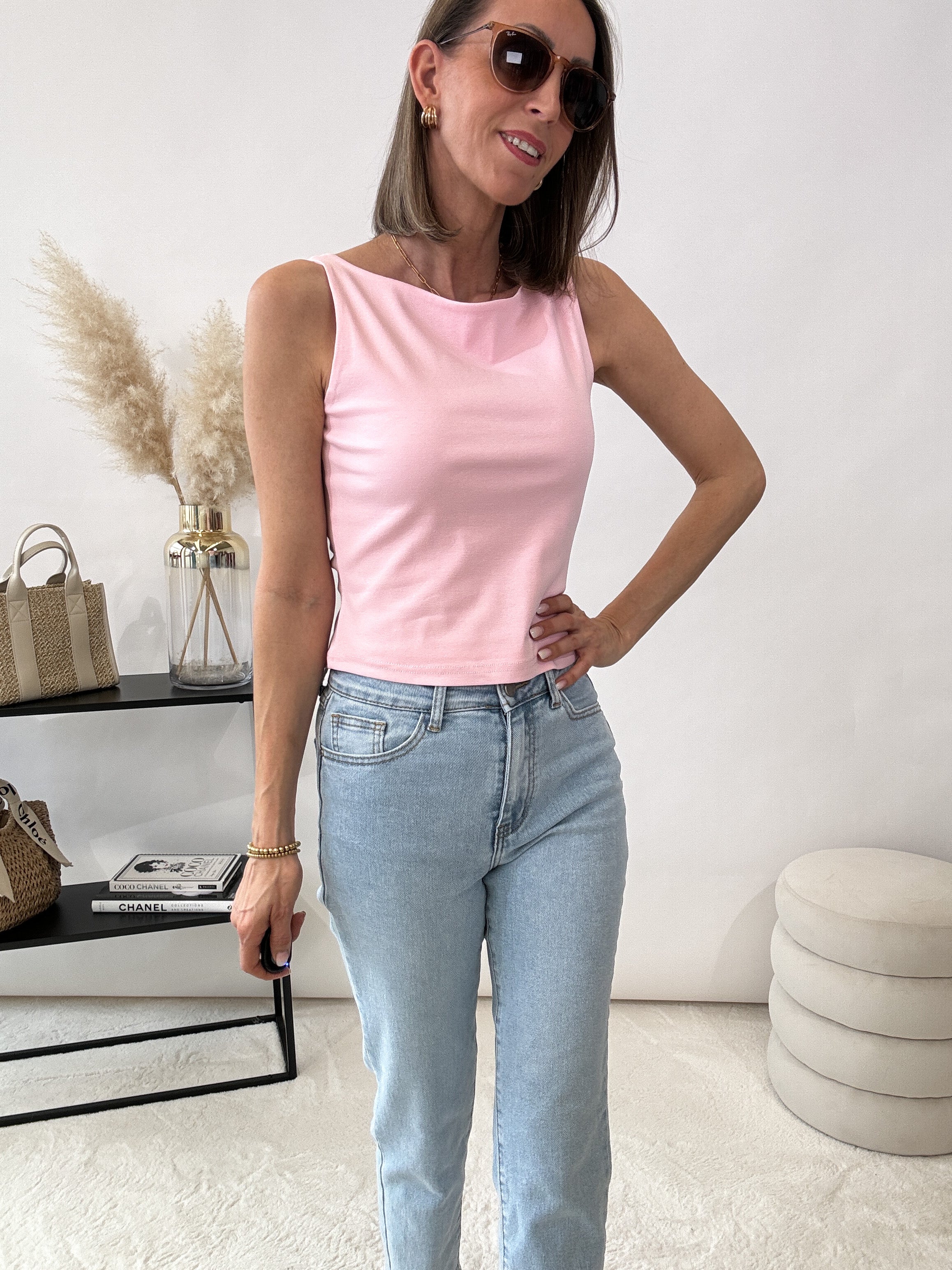 "Venezia 2.0" weiches Top - rosa