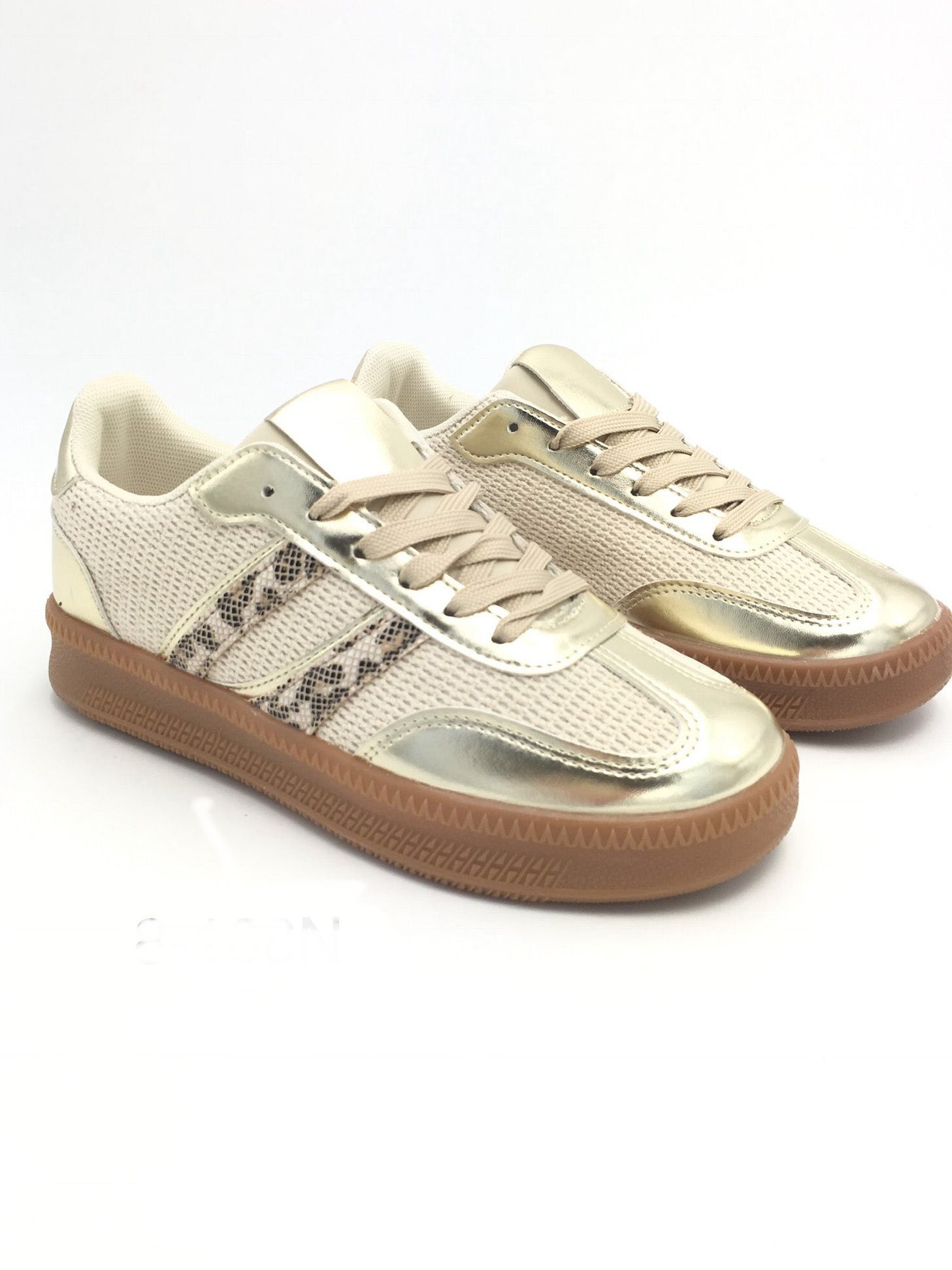 "Leo Mesh" cooler Sneaker - beige