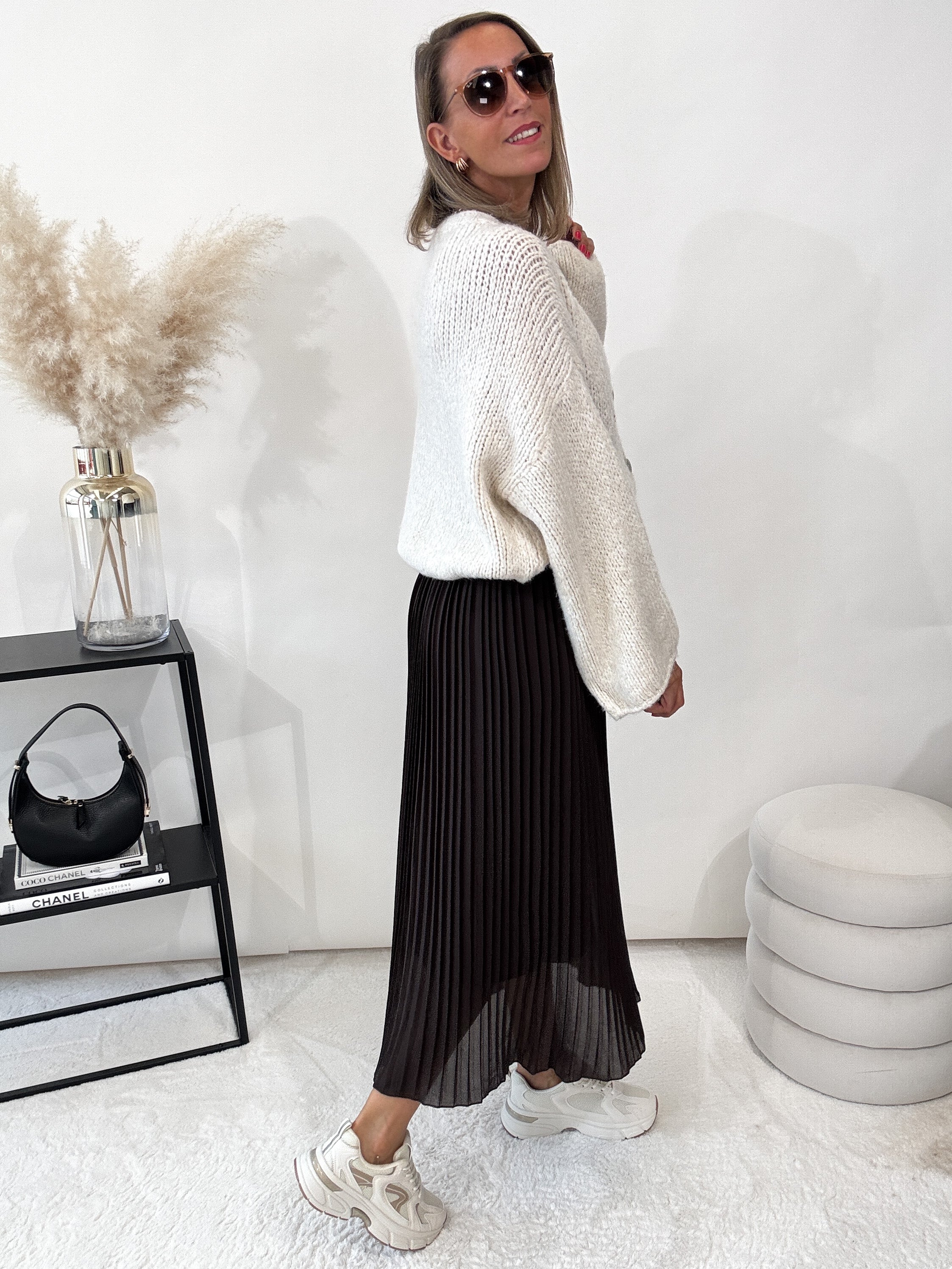 "Sorico" kuscheliger Cardigan - creme