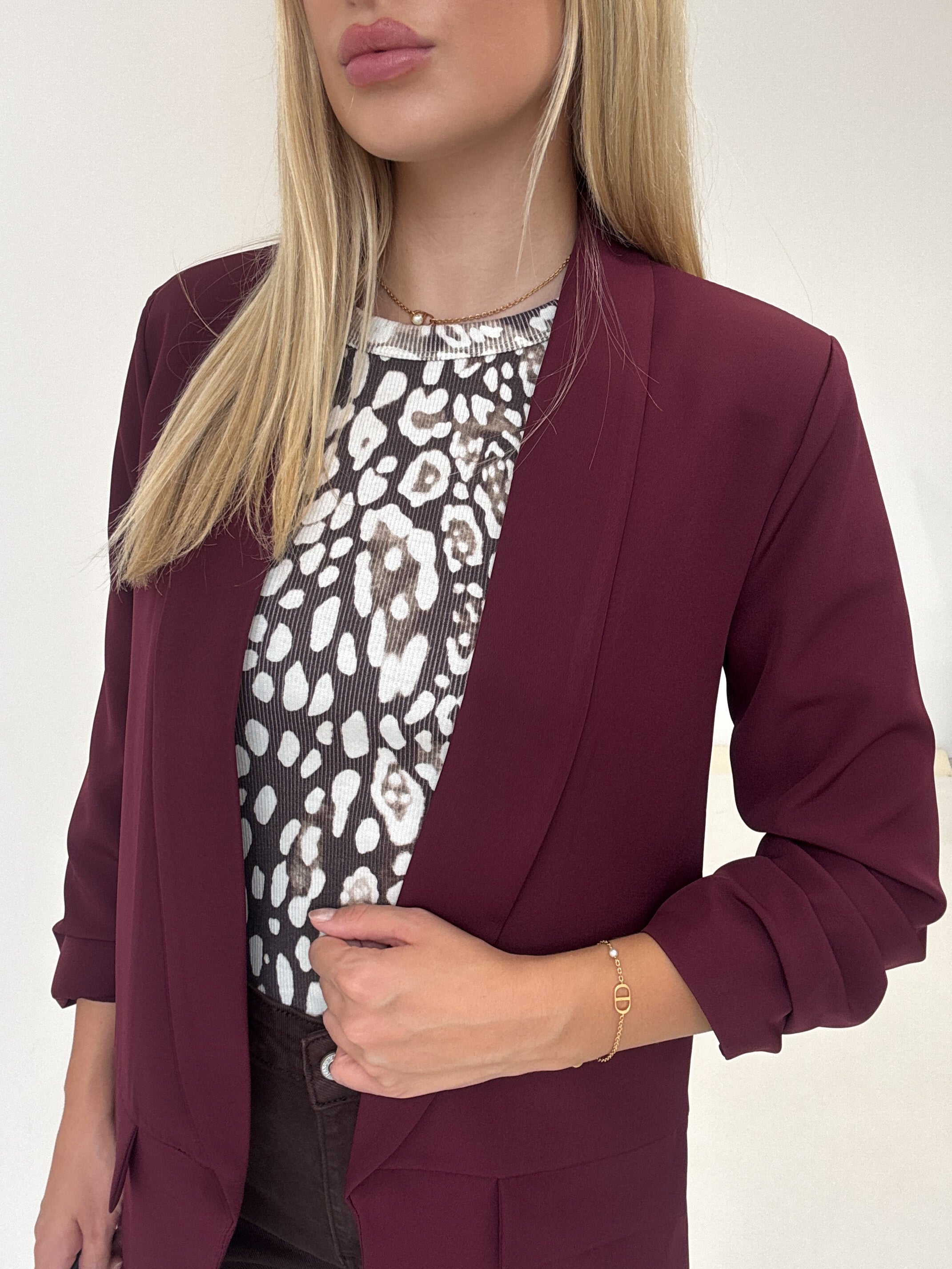 Day and Night - Blazer in bordeaux
