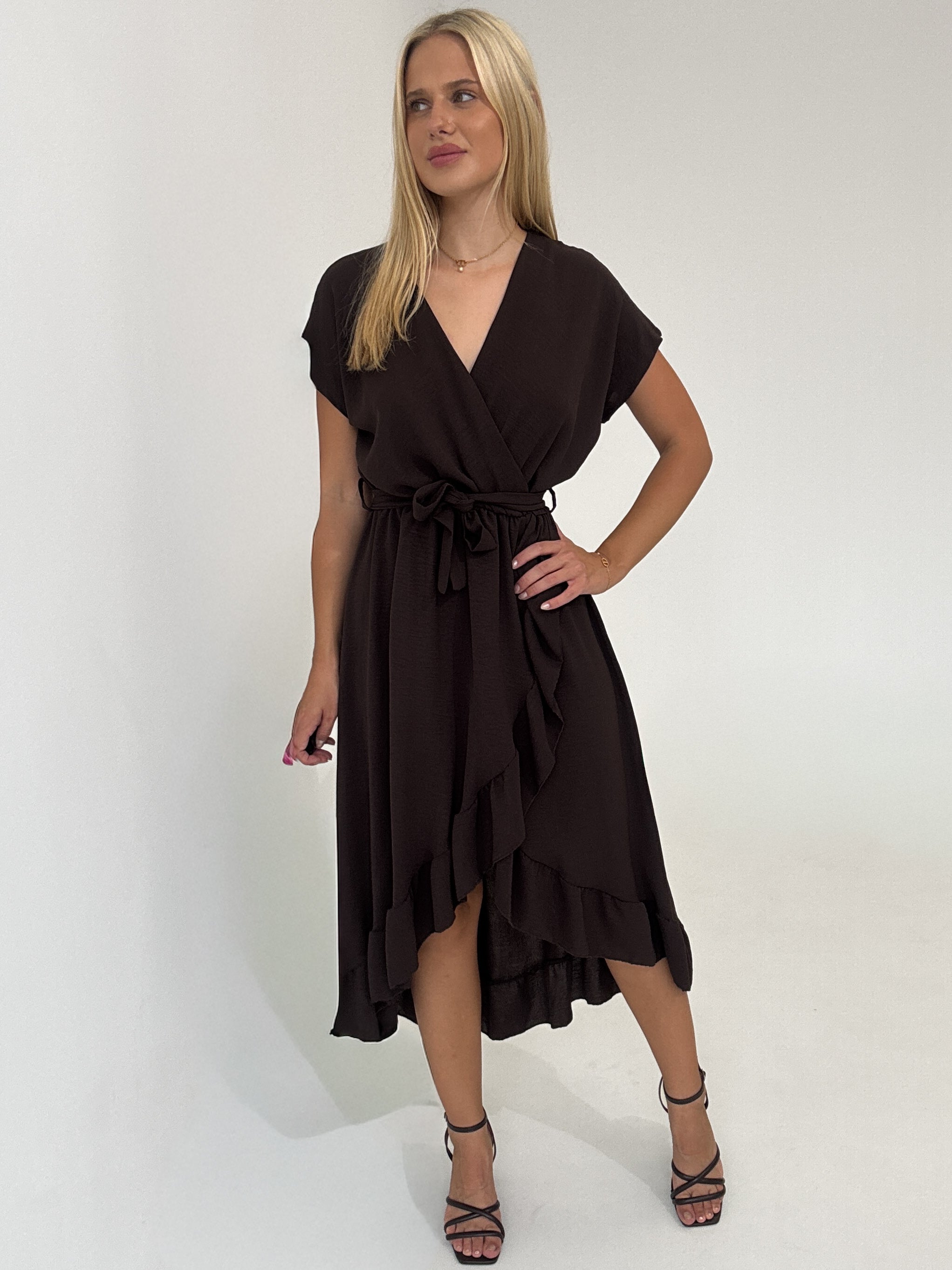 "Sunshine Wild Dress" schickes Kleid - choco braun