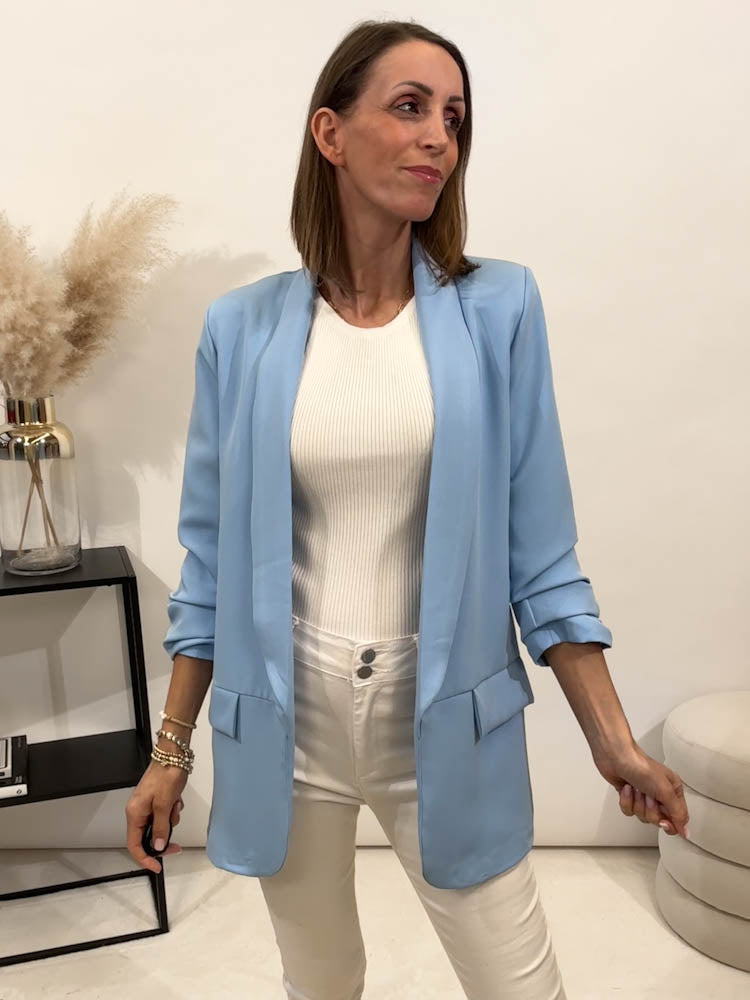 "Denim Shirt" Jeans Stoffhemd - light blue