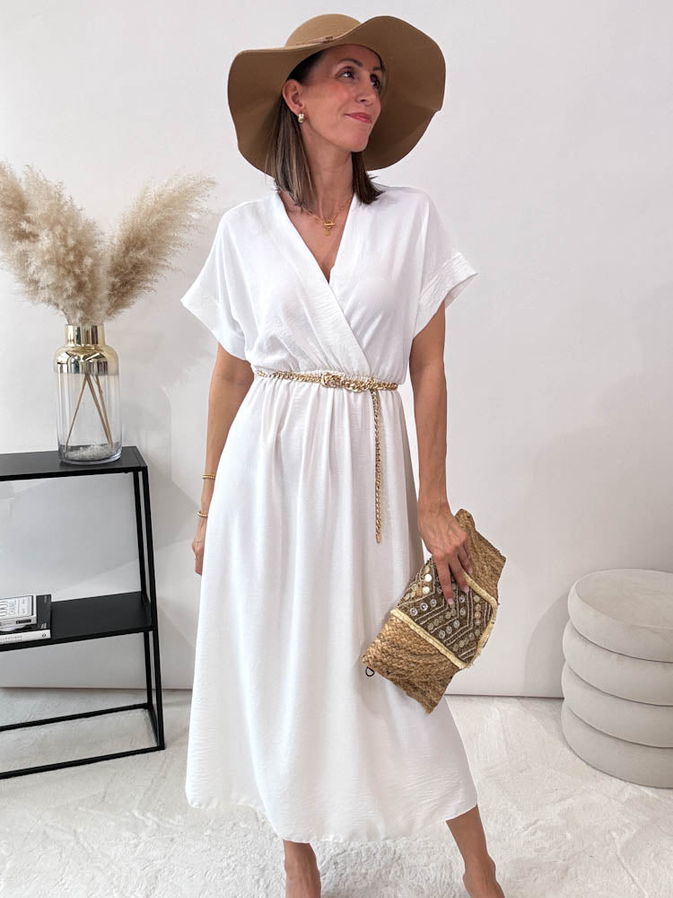 "Sunshine" Kleid - weiß