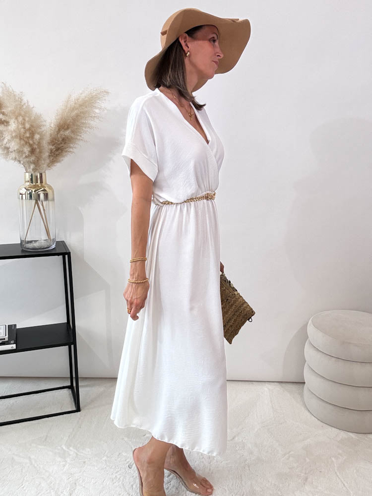 "Sunshine" Kleid - weiß