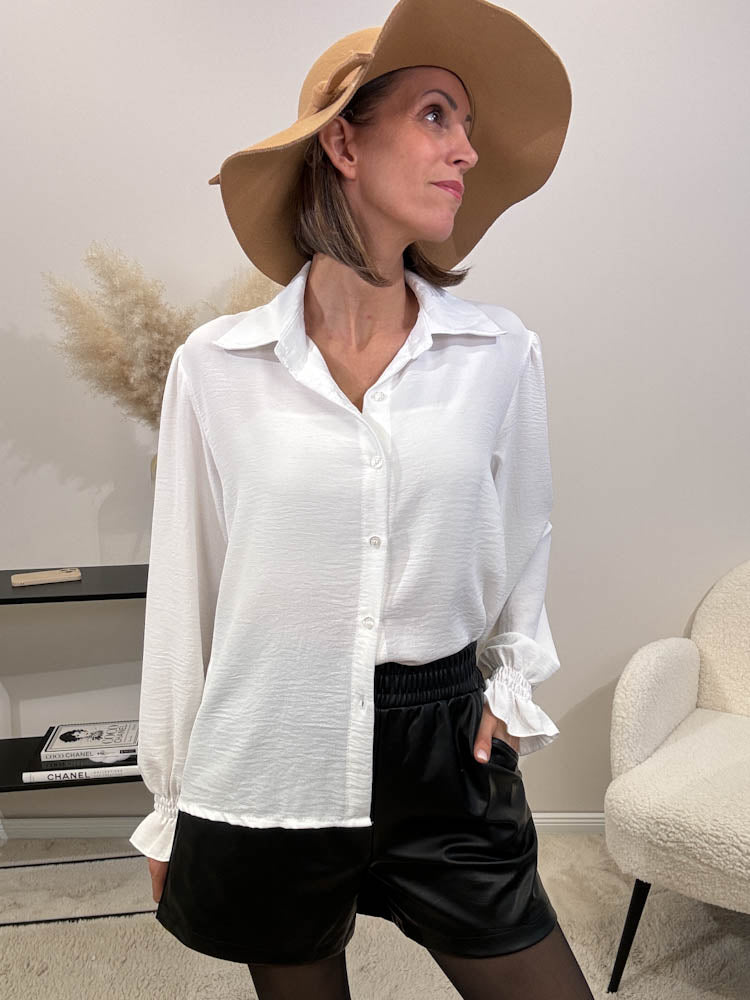 Sunshine "Barock" süße Bluse - weiß