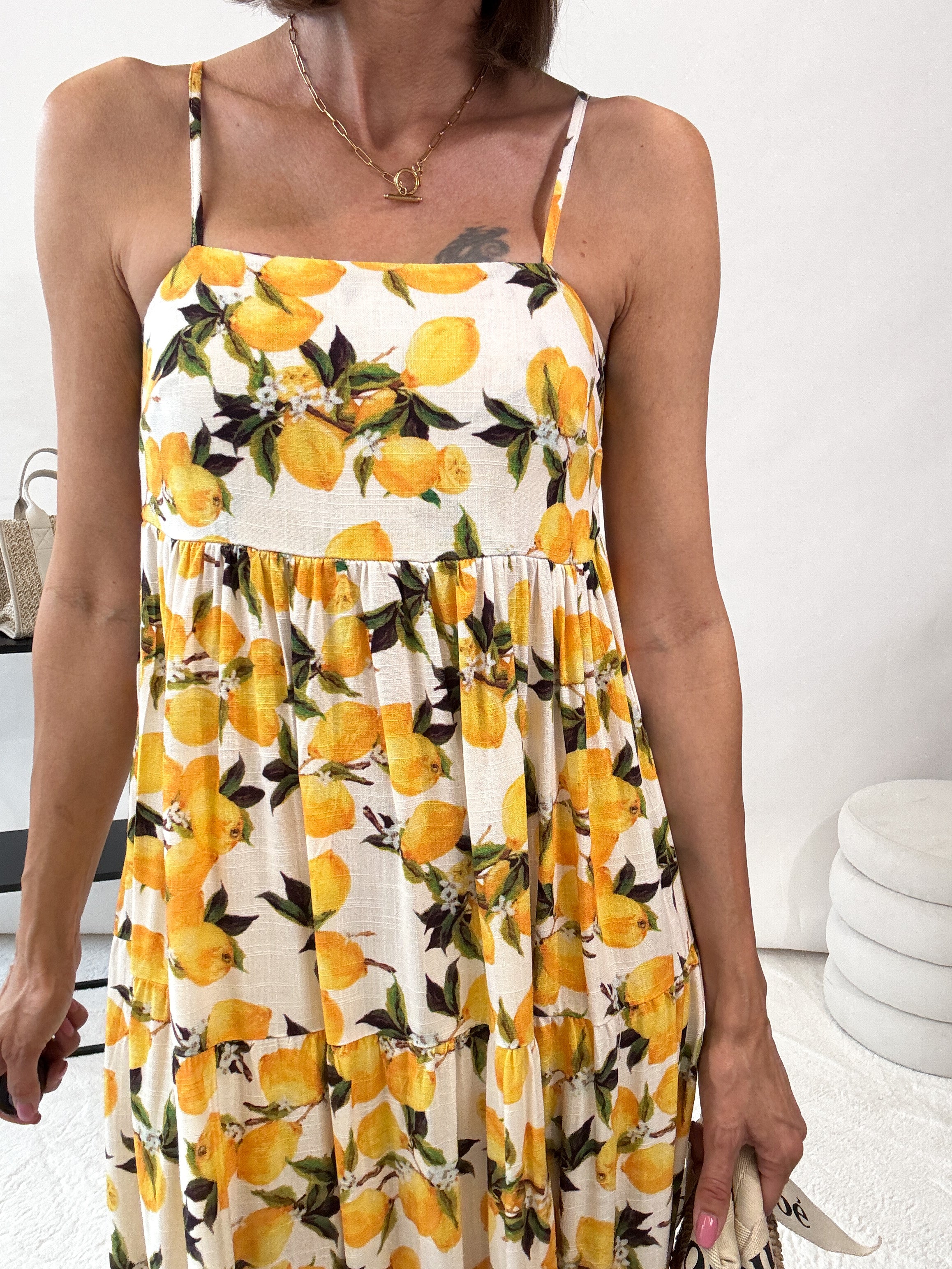 "Lemon Breeze" Kleid - creme