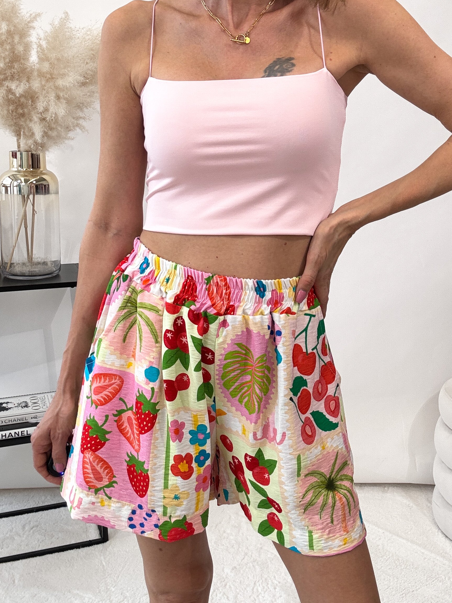 "Miami" Crop Top - rosa