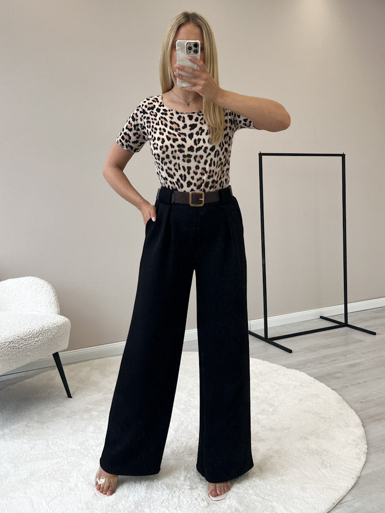 "Como Leo T-Shirt" weiches Cashmere Shirt - hellbeige
