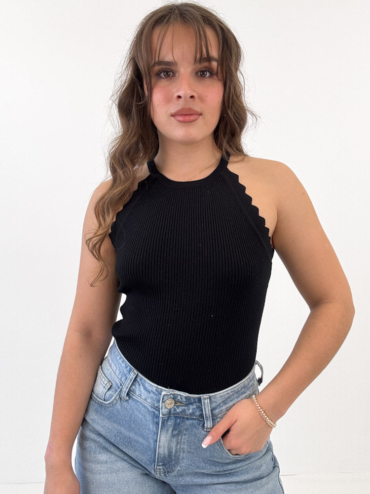 "Nice" schönes Top aus Viscose - schwarz