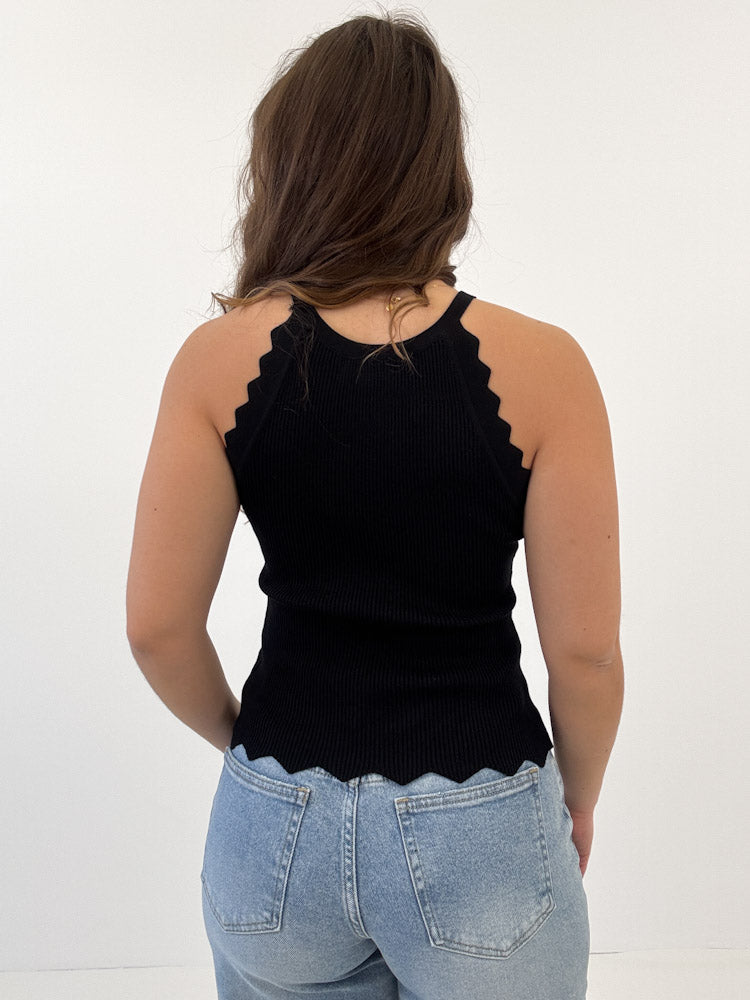 "Nice" schönes Top aus Viscose - schwarz