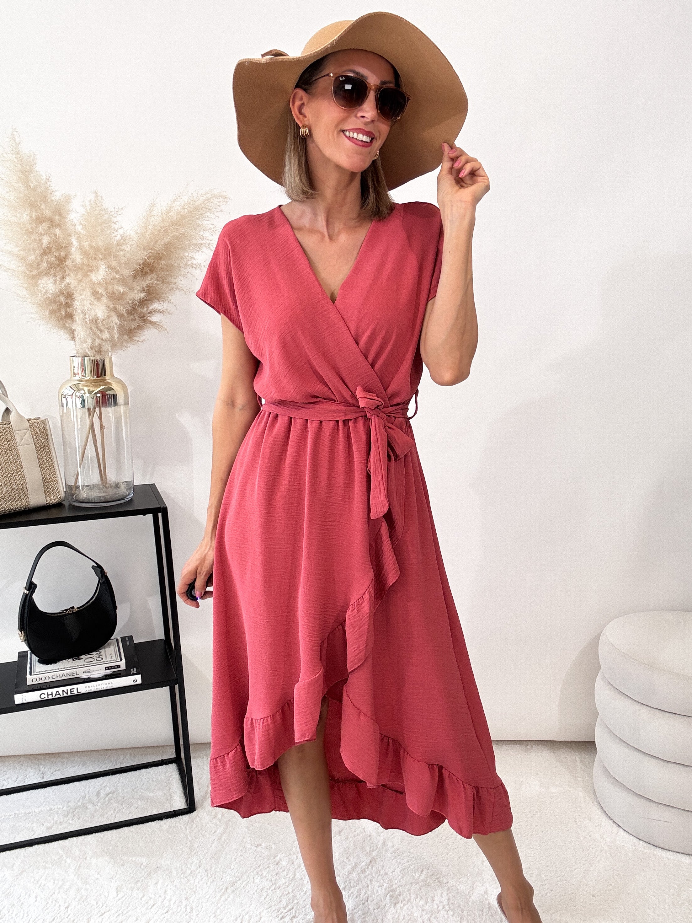 ,,Sunshine Wild Dress'' Kleid - indian rose