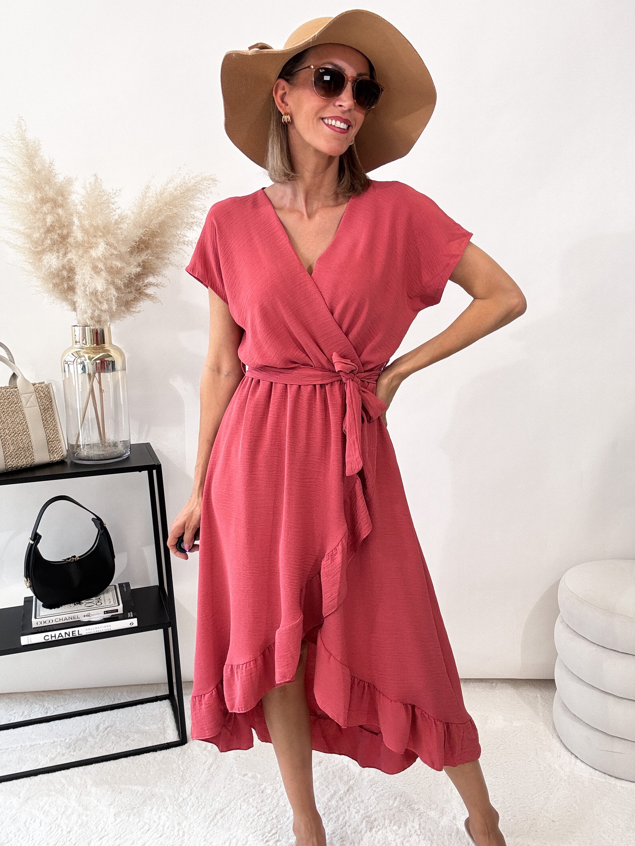 ,,Sunshine Wild Dress'' Kleid - indian rose