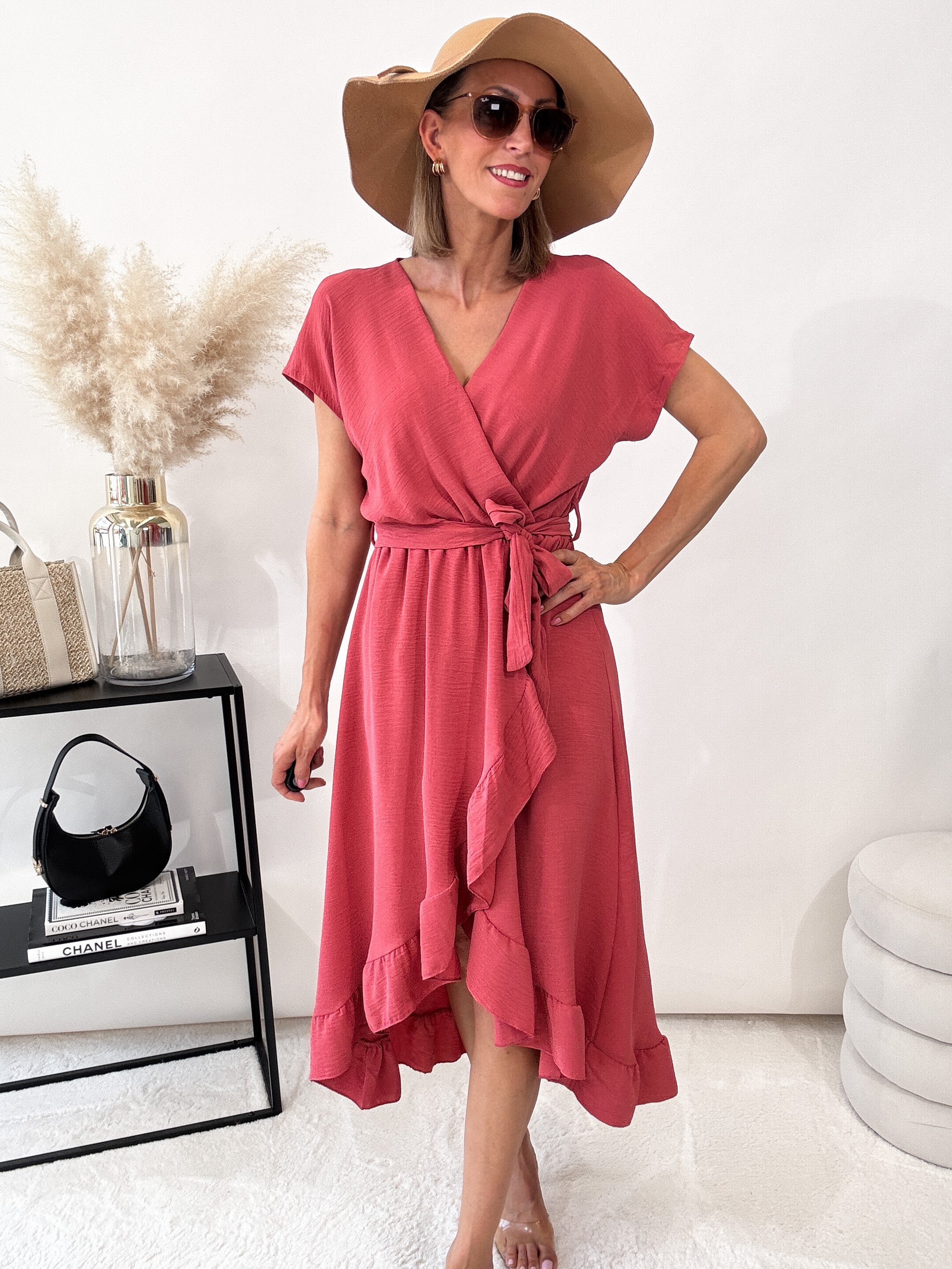 ,,Sunshine Wild Dress'' Kleid - indian rose