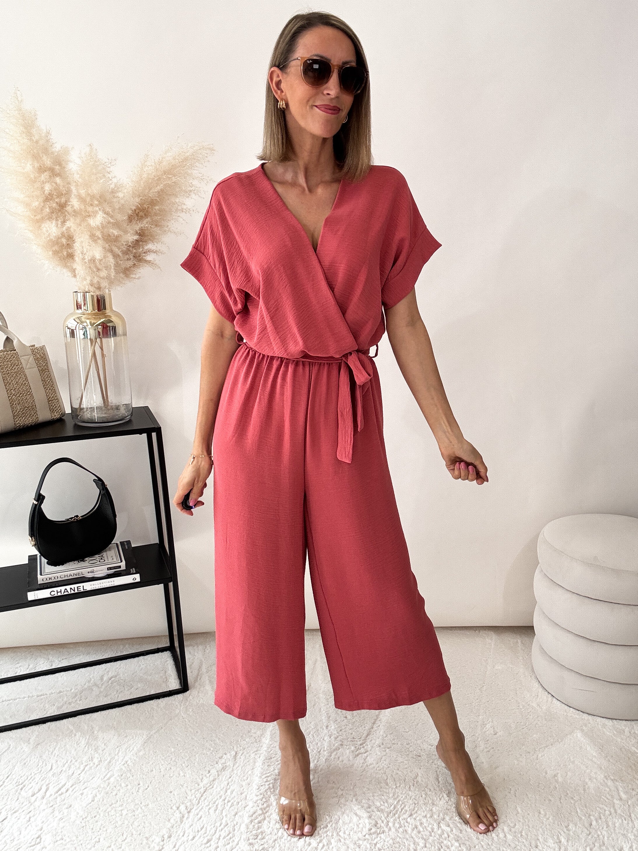 "Sunshine" Jumpsuit - indian rose