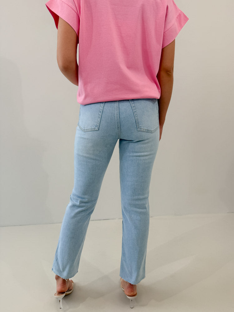 "Rio" Mom Fit Jeans - light bue