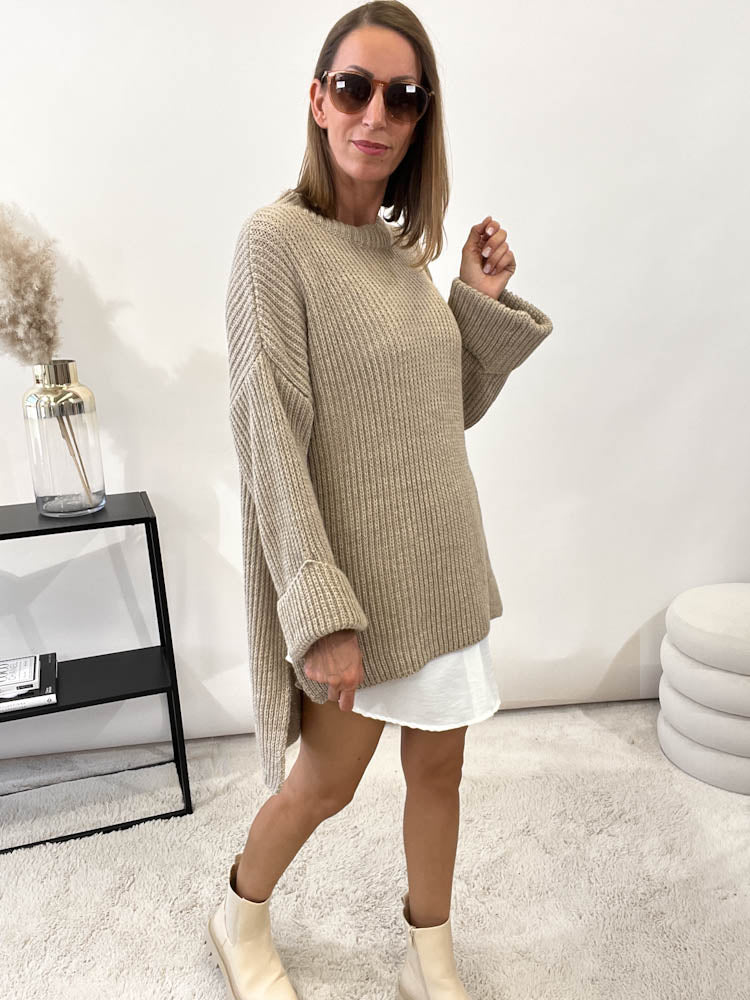 Skirty weicher Blusenrock - weiss