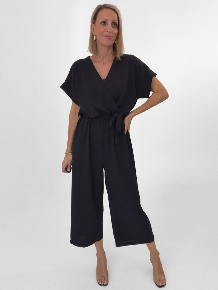 "Sunshine" Jumpsuit - schwarz