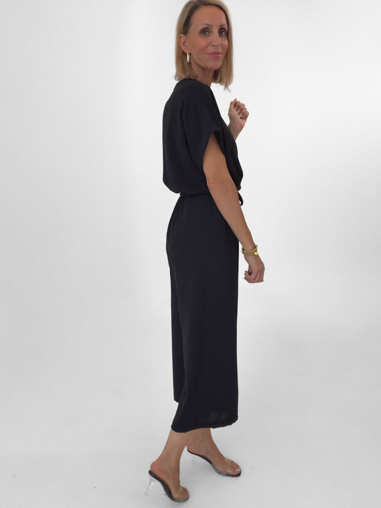 "Sunshine" Jumpsuit - schwarz