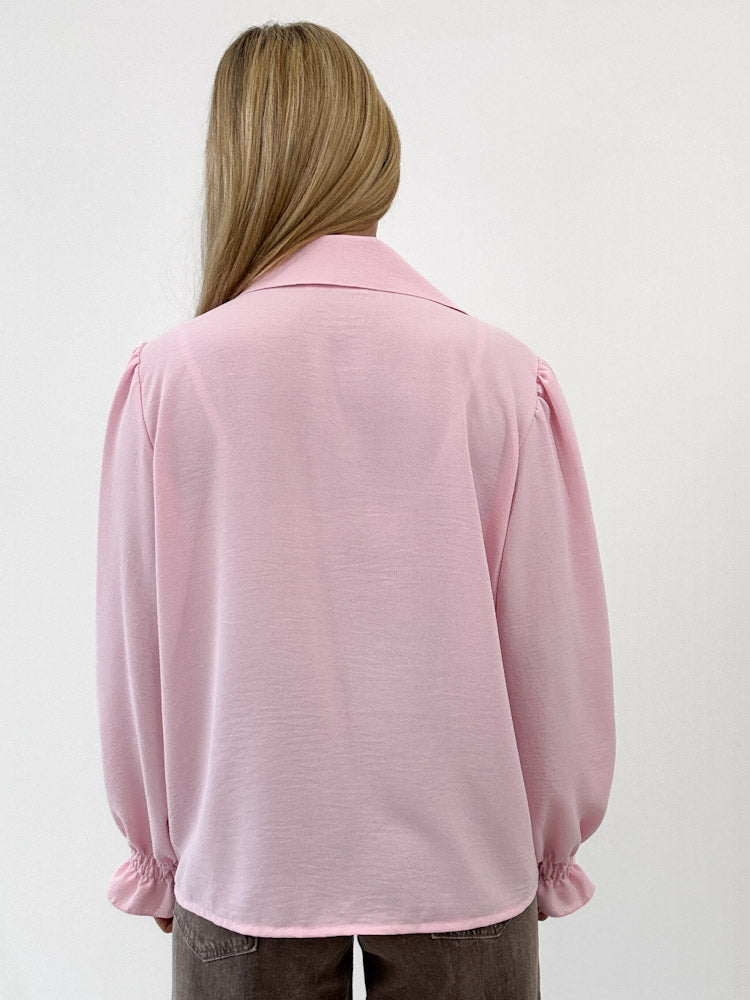 "Sunshine Barock" süße Bluse - hellrosa