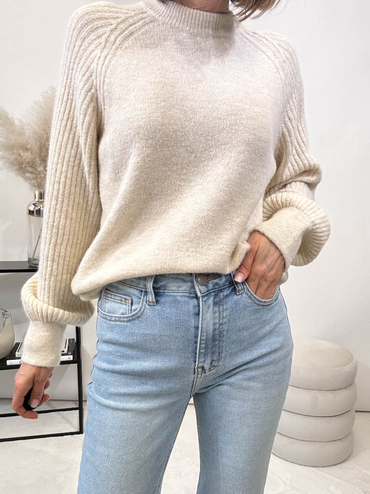 Mom Fit Jeans - blau