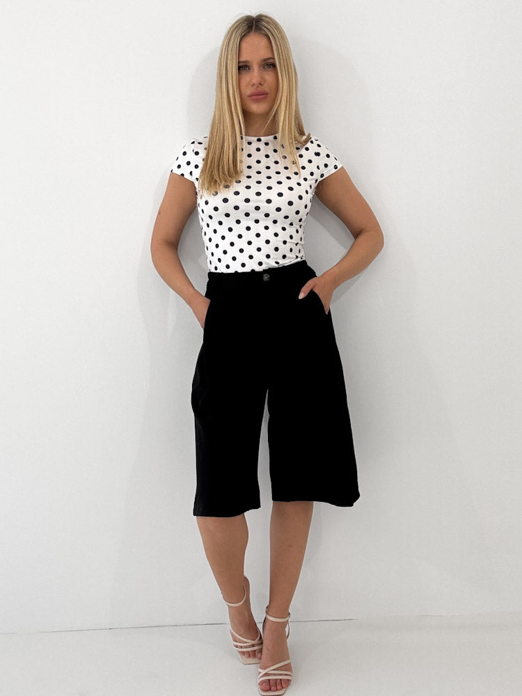 "Lagoon Line" tolle Bermuda Short - schwarz