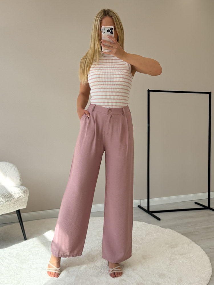 ROSE STRIPES LOOK