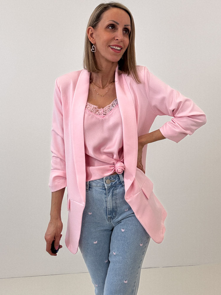 Day and Night - Blazer in blushrosa