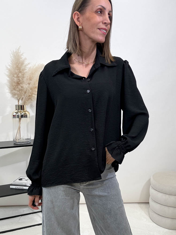 Sunshine "Barock" süße Bluse - schwarz