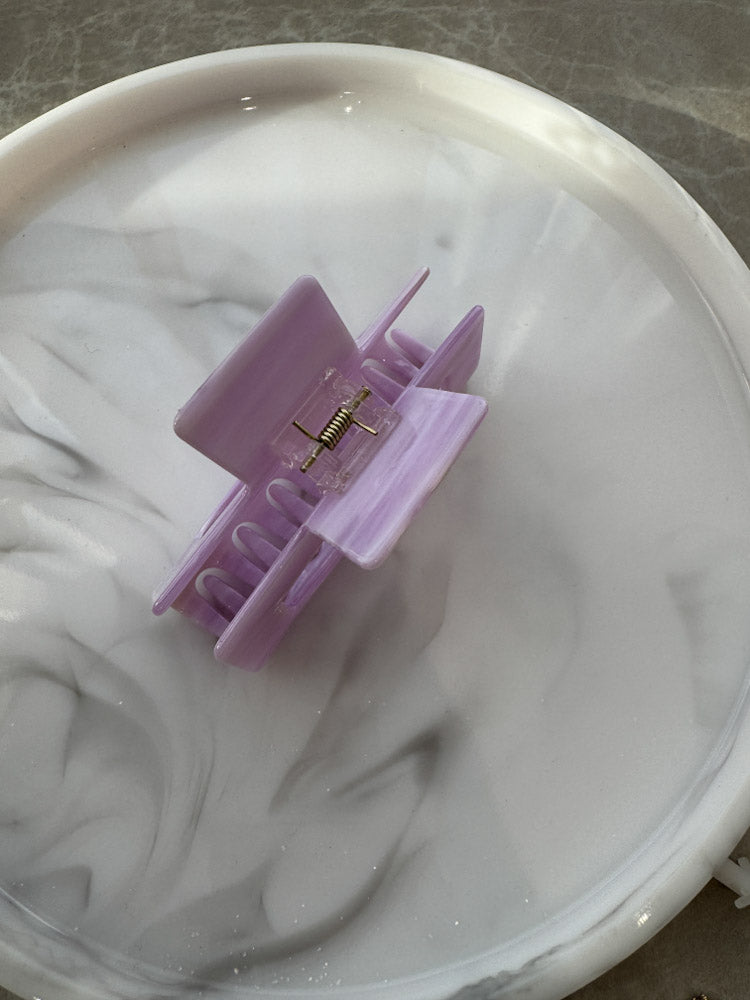 "Pure Chompy Box" stylische Haarklammer - flieder