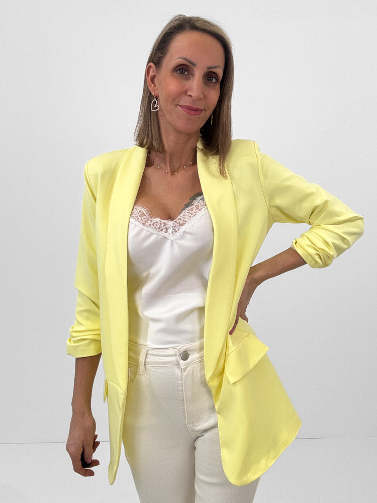 Day and Night - Blazer in zitronengelb
