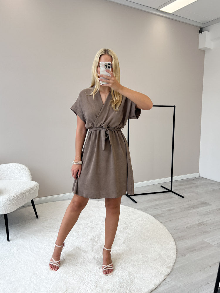 "Sunshine Midi" süßes Sommerkleid - new mocca