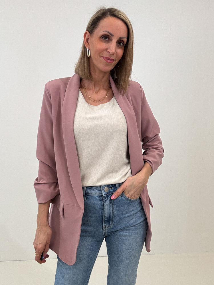 Day and Night - Blazer in beere