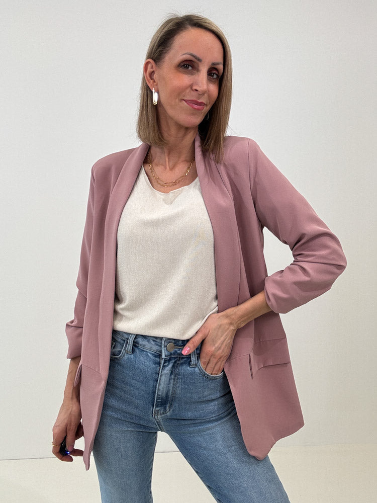 Day and Night - Blazer in beere