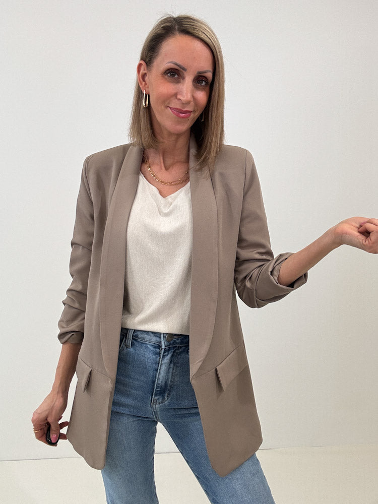 Day and Night - Blazer in mocca