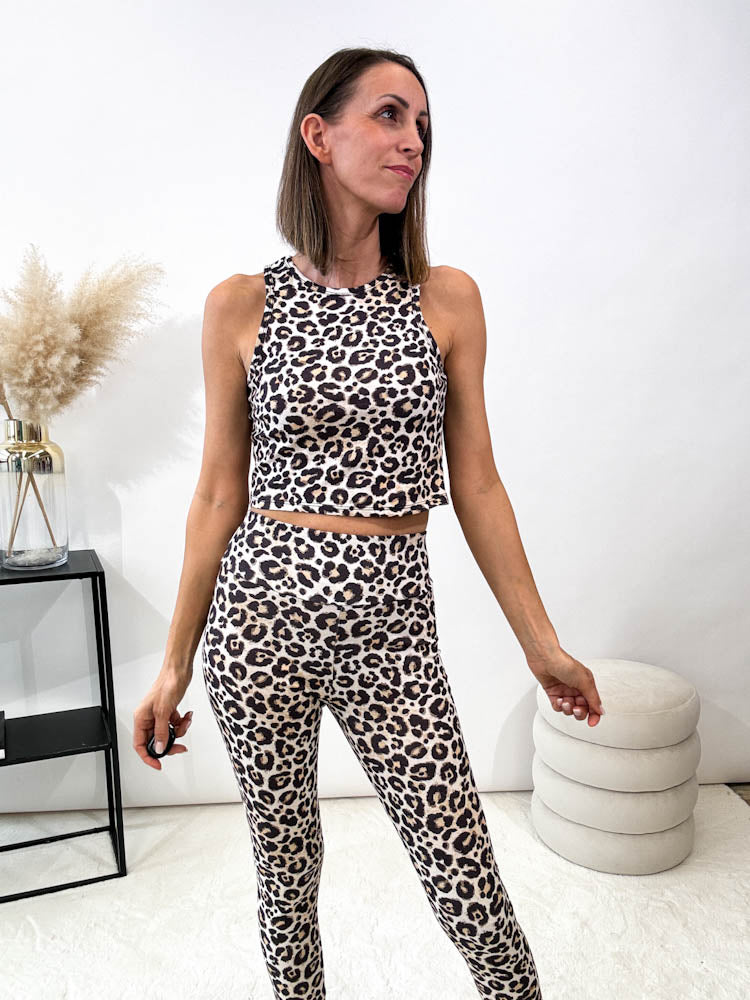 "Wild" leichtes Top - Leo