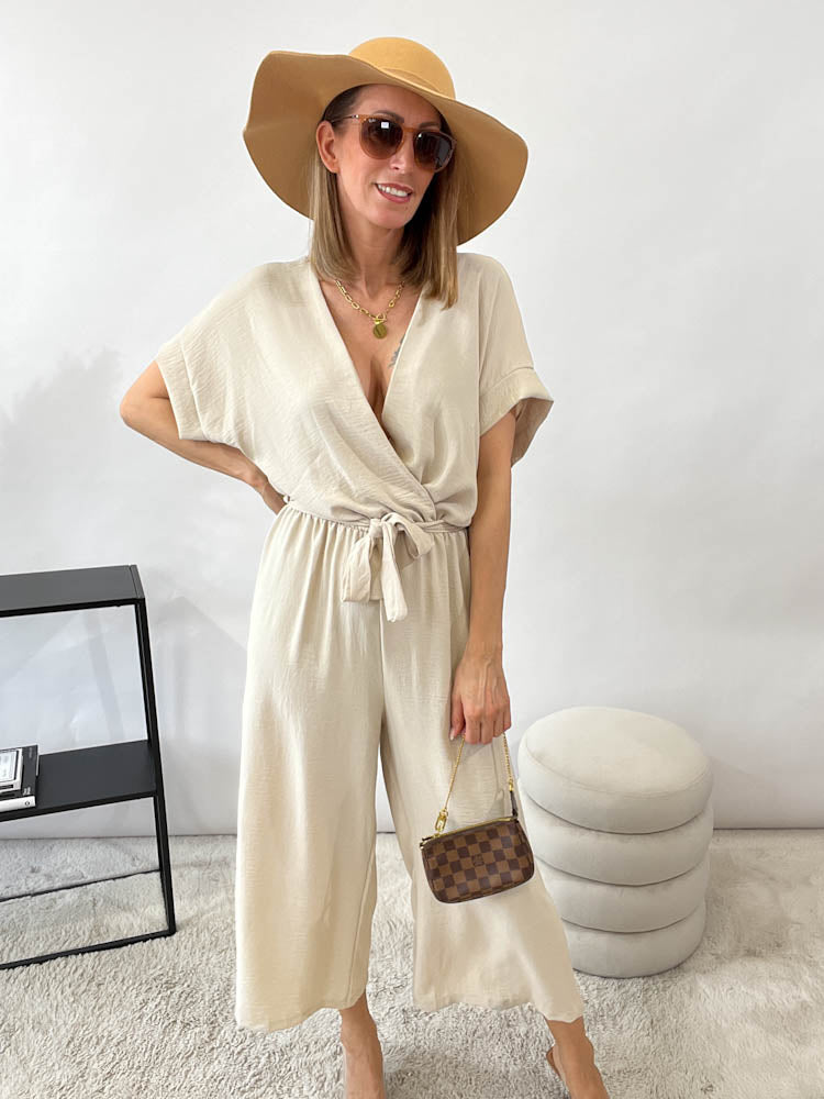 "Sunshine" Jumpsuit - beige