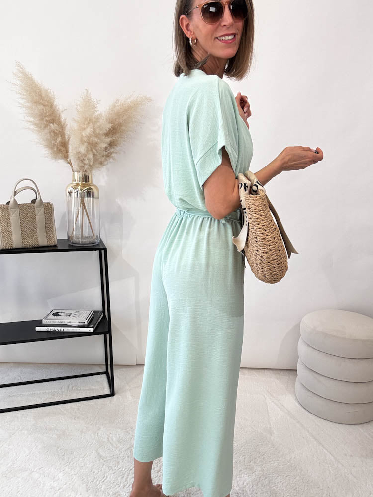 "Sunshine" Jumpsuit - mint