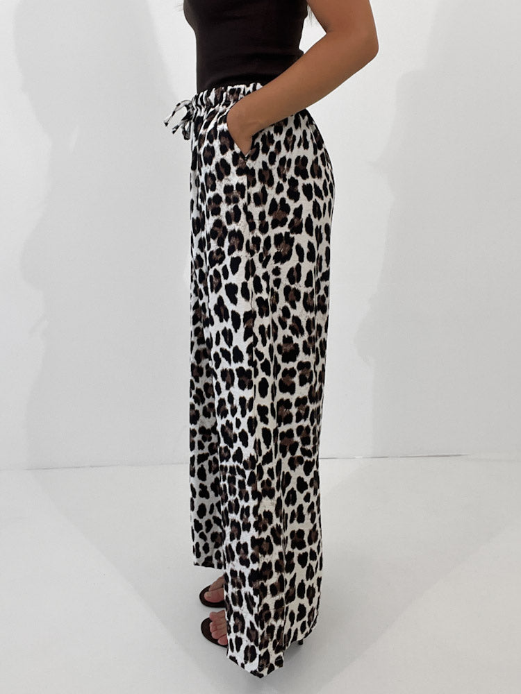 "Milano Leo" weiche Hose aus Viscose - weiß