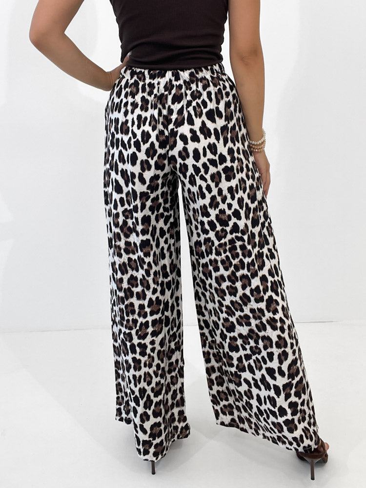 "Milano Leo" weiche Hose aus Viscose - weiß