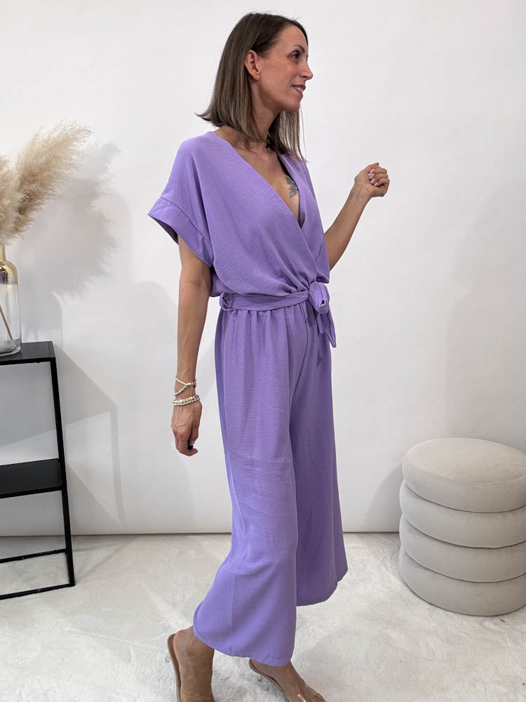 "Sunshine" Jumpsuit - flieder
