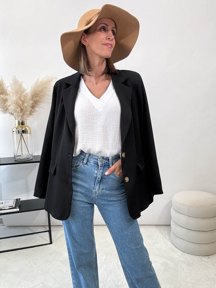 Day and Night 2.0 - Blazer in schwarz