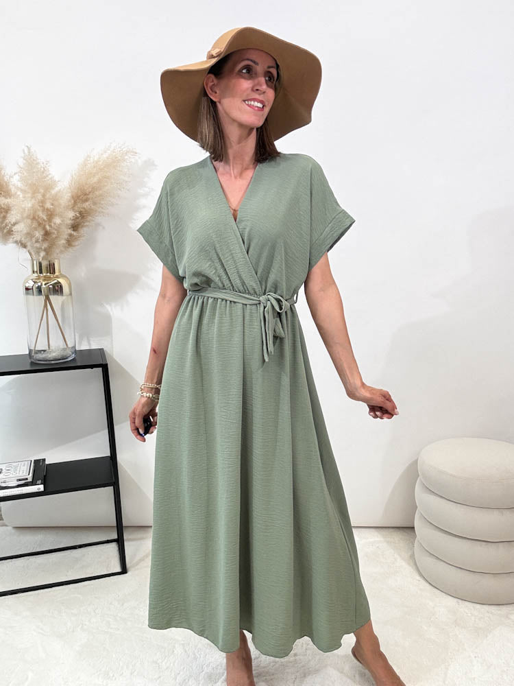 "Sunshine" Kleid - matcha
