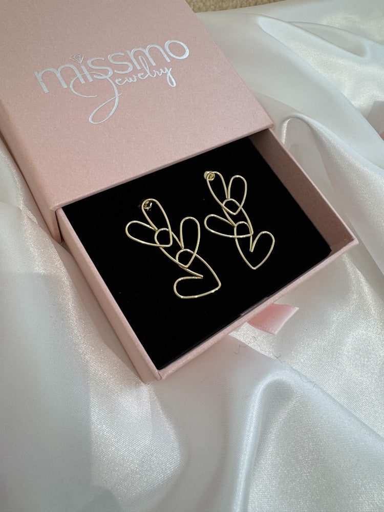 "Timeless Eva" wunderschöne Ohrringe - gold