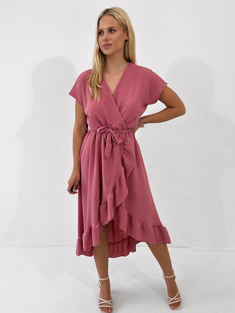 "Sunshine Wild Dress" schickes Kleid - beere