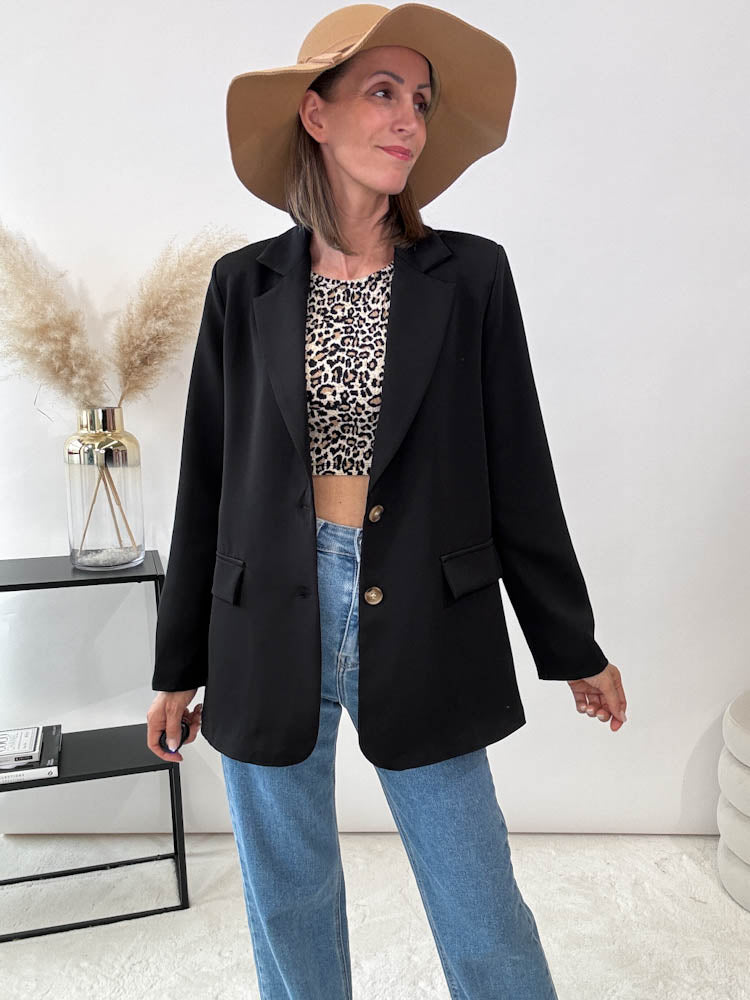 Day and Night 2.0 - Blazer in schwarz