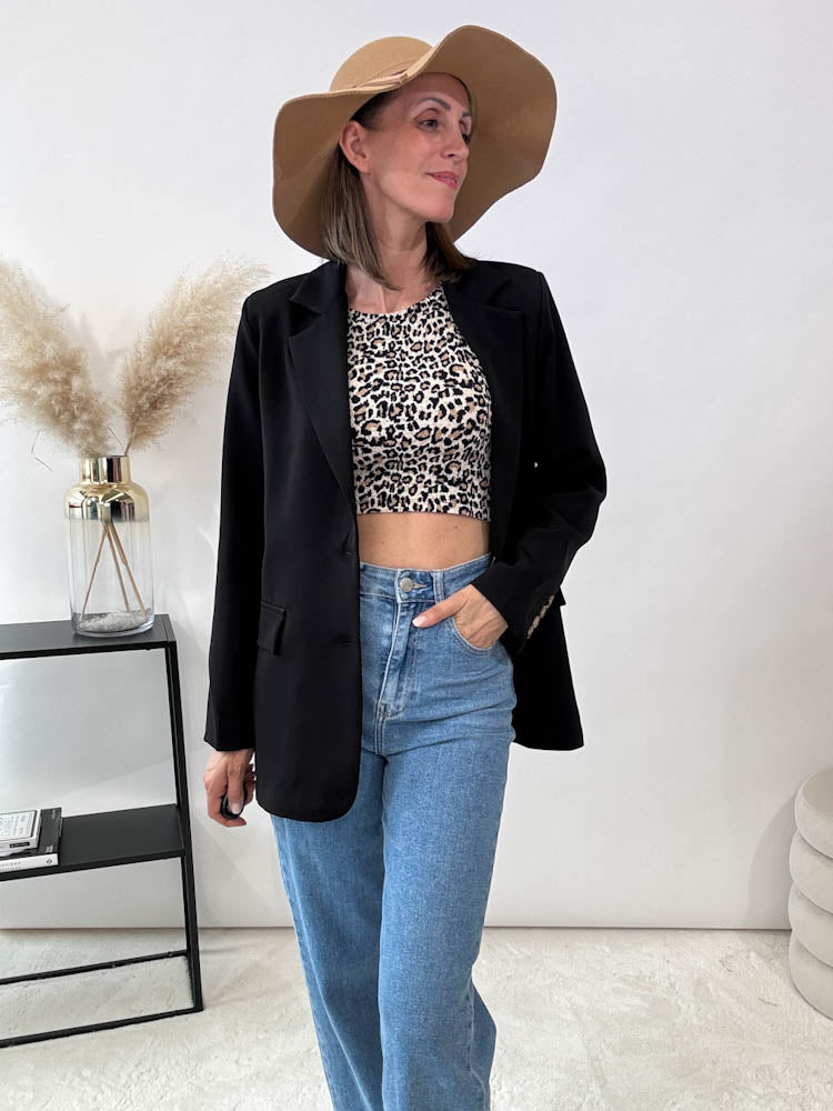 Day and Night 2.0 - Blazer in schwarz